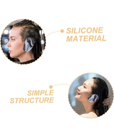 GANAZONO 3 paires Silicone tanche Prot ge-oreilles pour Teinture Cheveux Coussinets Oreille Accessoires Salon Coiffure Confort et S curit  - Buy Online on GoSupps.com