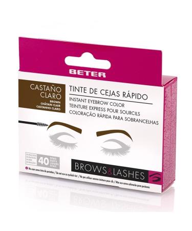 Beter - Long Lasting Eyebrow Tint Kit Quick and Easy Application Light Brown Eye and Eyebrow Makeup
