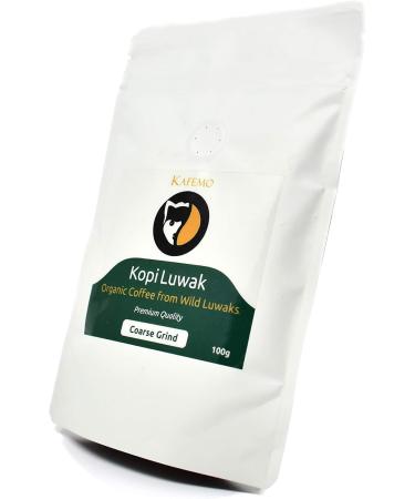 Kopi Luwak Premium (Coffee from wild Luwaks) - Coarse Ground - The rarest Coffee in the World - - Buy Online on GoSupps.com