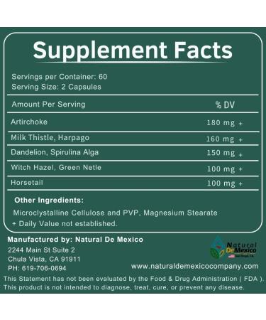 Uric Acid Cleanse & Detox - Daily Support for Adults | 60 Capsules with Artichoke Milk Thistle & More - Buy Online on GoSupps.com