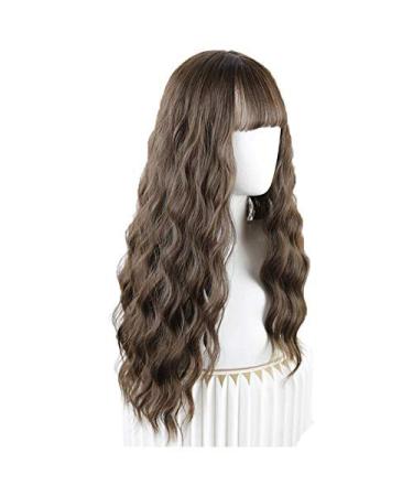 Buy BGHJUE 24 Long Curly Heat Resistant Wig for Women - Black & Chocolate - Includes Wig Cap - International Shipping Available - Buy Online on GoSupps.com