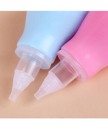 Baby Safe Nasal Vacuum Aspirator - Pink - One Size | Mucus Runny Nose Cleaner - Buy Online on GoSupps.com