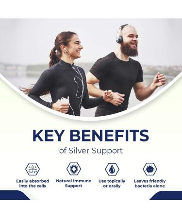 Nano Ionic Silver 10 ppm - 1 Gallon Liquid Immune Booster for Kids Pets & Adults | Enhance Wellness Internationally - Buy Online on GoSupps.com