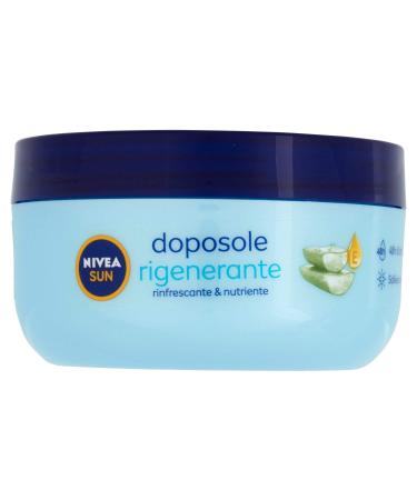 Nivea Sun Intensive Regenerating After-Sun Cream 300ml | Moisturizing Aloe Vera & Vitamin E Body Cream for Sun Recovery - Buy Online on GoSupps.com