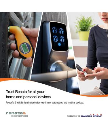 Renata CR2032 Coin Cell Battery Twin Pack - 2 PCS | High-Quality Lithium Batteries for Electronics - Buy Online on GoSupps.com