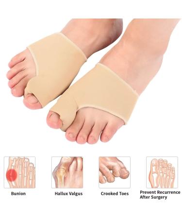 LINXIU Hallux Valgus Splint Socks - Toe Spreader & Hammer Toe Pain Relief | 1 Pair - International Shipping - Buy Online on GoSupps.com