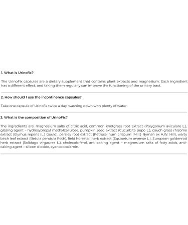 Urinofix (240 Capsules) - Effective Solution for Urinary Incontinence | Healthy Urinary Tract Support - Buy Online on GoSupps.com