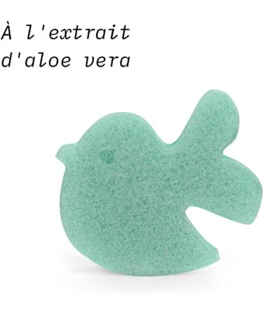 Suavinex Konjac Sponge Set Baby Bath Sponge +0 Months for the whole Family Suitable for Sensitive Skin 100% Natural and B - Buy Online on GoSupps.com