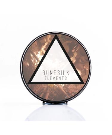 Elements Fire Beard Butter by RUNESILK | All-Natural | Vegan-Friendly | Leave-In Conditioner with Shea Cocoa & Mango Butter - Cinnamon Lavende Juniper Berry Vetiver & Petitgrain - 50g