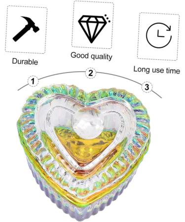 minkissy 1 Set Nail Art Crystal Cup Glass Cups with Lids Glass Nail Cup Container with Lid Glass Tumbler with Lid Glass with Lid Nail Powder Container Nail Pen Crystal Liquid Pastels Abs - Buy Online on GoSupps.com