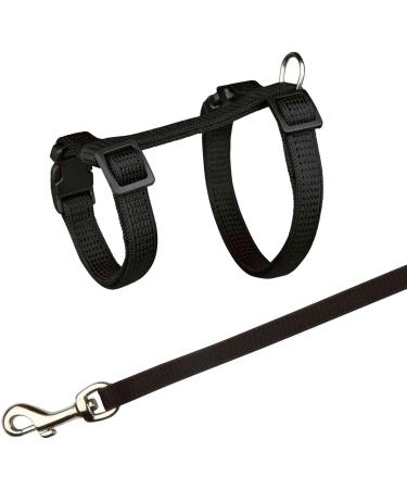 Trixie 6261 Harness with Leash for Guinea Pigs & Rabbits - Adjustable Nylon 21-35 cm 1.25 m Blue | International Shipping Available - Buy Online on GoSupps.com