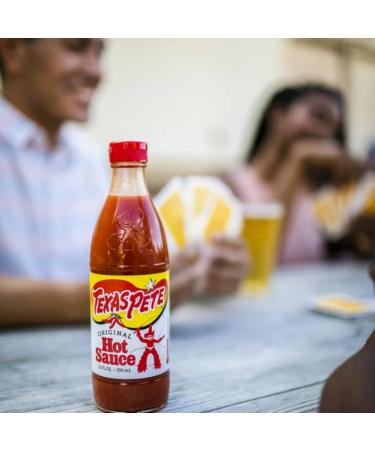 Texas Pete Hot Sauce 340g | Hot sauce with Medium Heat | Perfect Spread over Pizza Burgers and Nachos | Imported from America | Pack of 2 - Buy Online on GoSupps.com
