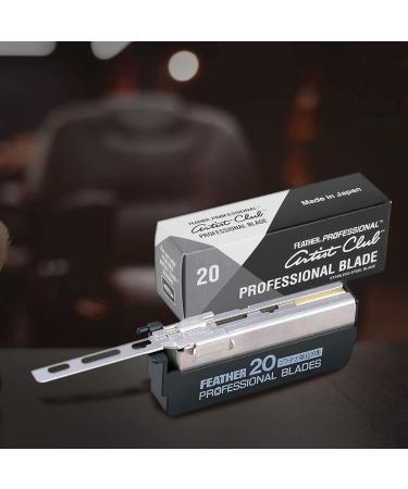 Feather Artist Club Pro Razor Blades 20 Count - Pack of 1 | Premium Quality - Buy Online on GoSupps.com