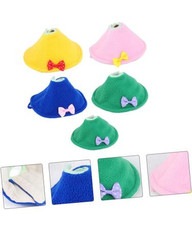 FOMIYES 15 pcs Bird Protection Cockatiel Anti Neckerchief- Collars Plucking Neckband Neckerchief Anti- Ring 12x9cmx3pcs Assorted Colorx3pcs - Buy Online on GoSupps.com