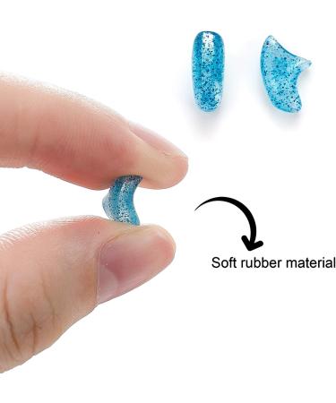 200 Pieces Cat Dog Nail Covers - Colorful Soft Claws Protection | Adhesive Applicators & Instructions - Buy Online on GoSupps.com
