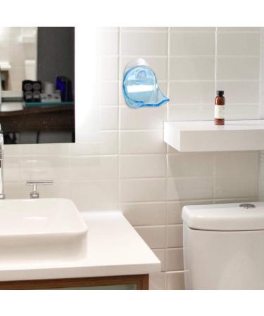 Bumdenuu Disable Suction Cup Razor Holder - Lightweight Blue Plastic Hanger for Easy Shower Storage | International Shipping Available - Buy Online on GoSupps.com