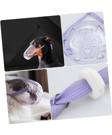BESPORTBLE 3pcs Cat Muzzle Basket Muzzle for Dogs Kitten Mask Transparent Muzzle Hood Bubble Muzzle Pp - Buy Online on GoSupps.com