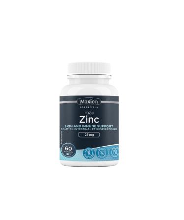 Maxion Zinc Supplement to Maintain Healthy Skin Bones Hair and Nails 60 Capsules