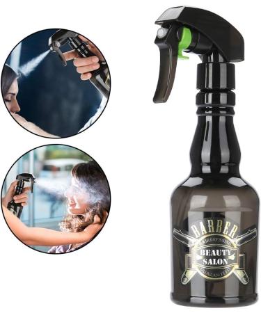 Sonew Hairdressing Spray Bottle 300ml Refillable ABS Material Black - Hair Styling Salon Tool - Buy Online on GoSupps.com