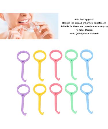 Hushui 10-Part Aligner Removal Tool Kit | Portable Invisible Chewing Tool for Braces & Retainers | Essential Oral Care - Buy Online on GoSupps.com