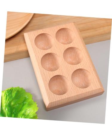 Zerodeko Chicken Egg Holder Supply Convenient Holder Wear-resistant Storage Platter Wooden Egg Tray Accessory Household - Buy Online on GoSupps.com