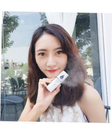 PLAFOPE Face Sprayer Facial Water Sprayer Nanometer Sprayer Handheld Facial Sprayer Cool Mist Sprayer White - Buy Online on GoSupps.com
