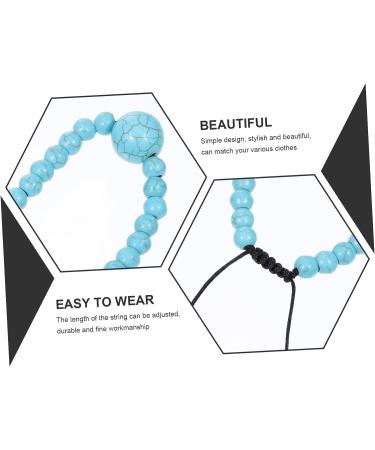 4pcs Anti Motion Sickness Bracelet Set | Trendy Braided Bead & Volcanic Rock Wristbands - Buy Online on GoSupps.com