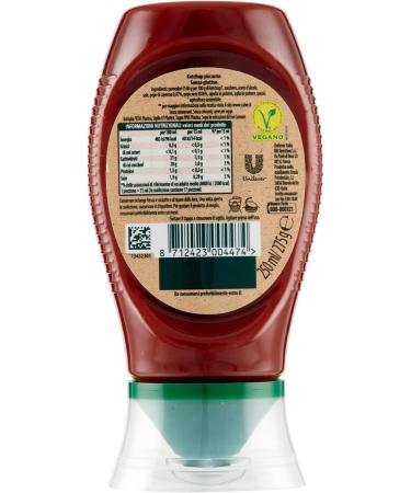  Italian Gourmet E.R. Calv Ketchup Spicy Top Down from Lot of 6 spicy ketchup 250 ml + Gourmet Italian Pulp Pulp 400 g - Buy Online on GoSupps.com