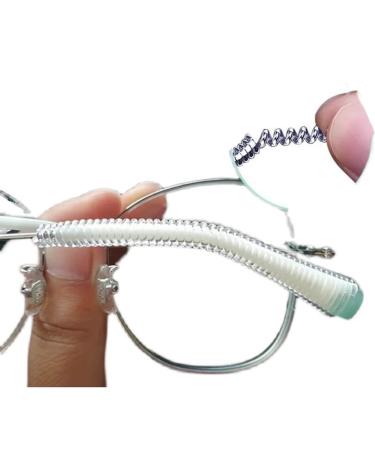 JFSymyf anti-slip glasses glasses ear pads glasses holder silicone-anti slip strip prevents the glasses (10 pieces) m thin around 0.12cm*0.35cm*10cm
