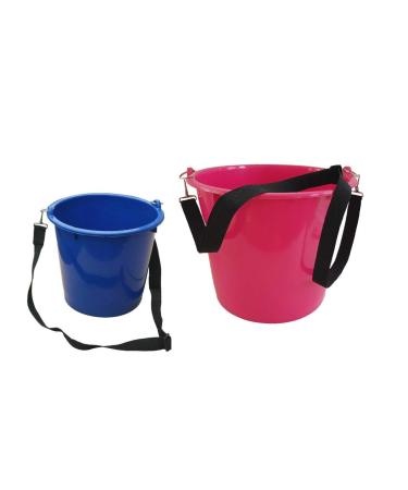 netproshop Gewa bucket to hang around your neck including strap Perfect for single feeding Color as available Size: M