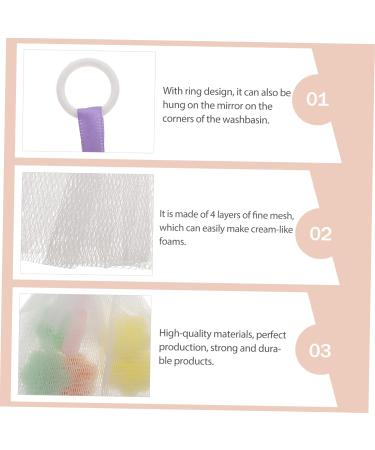 Didiseaon Shower Net Bag - Durable Mesh Network Grid Polyester for Easy Storage & Travel | International Shipping Available - Buy Online on GoSupps.com