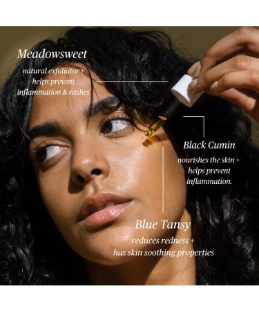 Bliss Face Oil for Dry & Sensitive Skin | Deep Hydration & Calming with Black Cumin & Blue Tansy - Buy Online on GoSupps.com