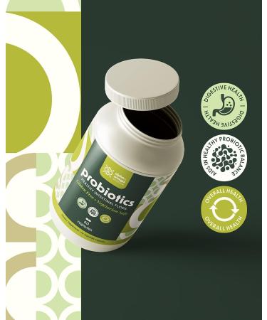 Alpha & Omega Nutrition Probiotics 15 Billion CFU Designed for Overall Digestive Health and Supports Occasional Constipation Diarrhea Gas & Bloating Immune Health - 60 Veggie Caps 2 Mo Supply - Buy Online on GoSupps.com