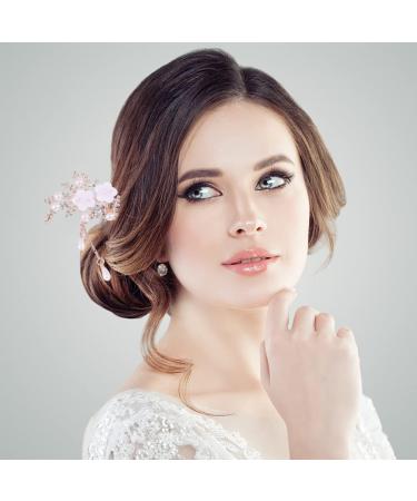 Chinese Hair Stick Flowers Rhinestone Metal Hair Sticks Beads Hair Pin Vintage Elegant Hair Sticks Shiny Rhinestone Hair Chopsticks Elegant Headpiece Fashion Hair Styling Accessories for Women Girls - Buy Online on GoSupps.com