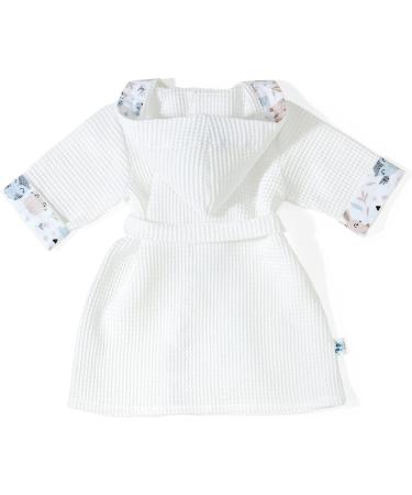 Buy Pepi Made in Poland 100% Cotton Unisex Children's Bathrobe - Cozy Hooded Forest Friends Design for Boys & Girls - Buy Online on GoSupps.com