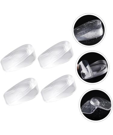NOLITOY Heightening Insoles for Men - Gel Shoe Inserts for Increased Height & Comfort - 4 Pairs of Invisible Heel Cushion Pads - Buy Online on GoSupps.com