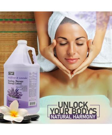 PRONAIL - Healing Therapy Massage Lotion - Professional Pedicure Body and Hot Oil Manicure Infused with Natural Oils Vitamins Panthenol and Amino Acids (Lavender 1 Gallon) Lavender 128 Fl Oz (Pack of 1) - Buy Online on GoSupps.com