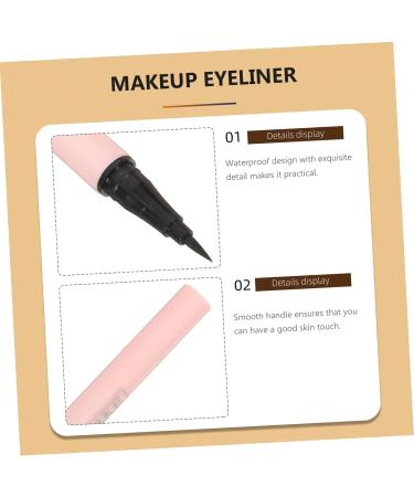NOLITOY 2pcs Eyeliner Pencil Eyeliner Tool Makeup Eyeline Pencil Makeup Eyeliner Liquid Eyeliner 1 count (Pack of 1) Blackx2pcs - Buy Online on GoSupps.com