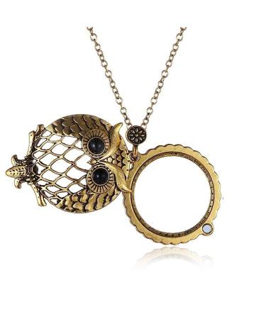Magnifying Glass Necklace Reading Amplifier High Clarity Gift Magnifier Light Magnifier Comfortable Anniversary