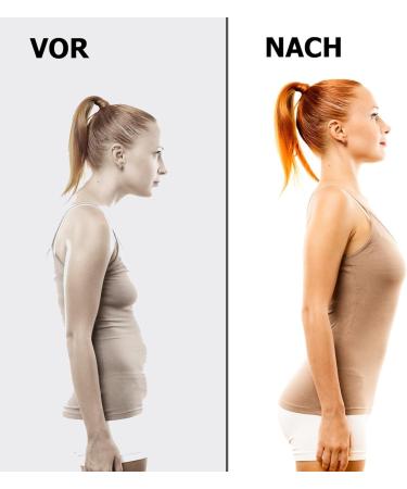 FEVAN Premium Adjustable Posture Correction | Breathable Back Support for Men & Women | Relieves Back & Neck Pain - Small - Buy Online on GoSupps.com