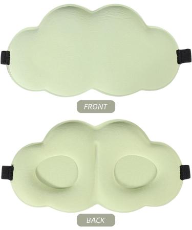 3 pi ces de Sommeil Cache-yeux L ger et Confortable pour Femmes et Hommes R duit la Fatigue Oculaire Pour Sieste et Voyage Vert Noir Beige - Buy Online on GoSupps.com