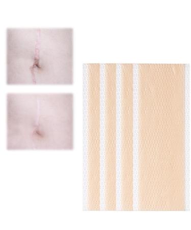 Scar Removal Tape Silicone Scar Sheets Post Surgery Fast Acting Silicone Soft Scar Strips Scar Repair Patch Professional for Scars Caused by Injuries Burns Stretch Marks 4 PCS