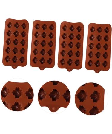 MAGICLULU 4pcs Chocolate Mold Silicone Molds Chocolates Baking Mold Silicone Cookie Molds Baking Cake Molds Chocolate DIY Molds Silicone Cake Molds DIY Cake Molds Biscuit Dessert Silica Gel - Buy Online on GoSupps.com