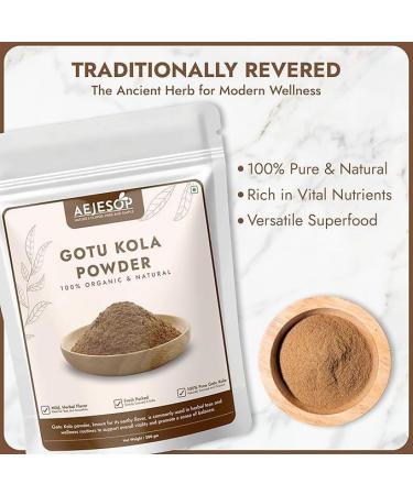 AEJESOP Organic Gotu Kola Powder 7oz (200g) - Buy Online on GoSupps.com