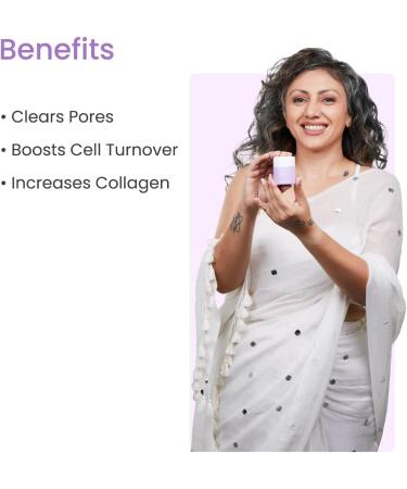 Earth Rhythm Retinol Night Cream Enriched with Vitamin B C & E Clears Clogged Pores Gives Radiant Skin All Skin Type - 30gm - Buy Online on GoSupps.com