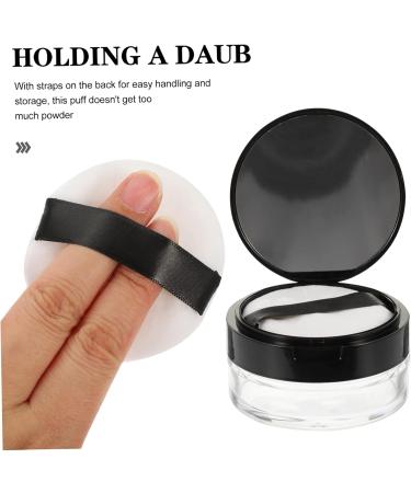  Beatifufu 1 Set Loose Powder Box Powder Container Cosmetic Lotion Travel Container Powder Container Powder Container Face Cream Pots - Buy Online on GoSupps.com