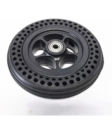 6inch Electric Wheelchair Front Caster 2Pcs Rubber Replacement Wheelchair Wheel Honeycomb Solid Rubber Tire Wheel Assembly for Wheelchairs Rollators Walkers - Buy Online on GoSupps.com