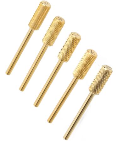 Nail Grinding Barrel Bits Durable 5 Pieces Nail Drill Barrel Bits Multifunctional Grinding Head for Nail Beginners for Home - Buy Online on GoSupps.com