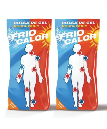 PRACTICOSA Reusable Sports Gel Bag 13 x 27 cm Pack of 2