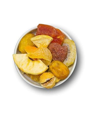 1001 Frucht 1001 Frucht Dried fruit mix 1000g coarse I Juicy fruit mix Candied fruits and dried fruits Mix according to the grannies recipe I Mixed fruity dried fruits I Non-GMO souffl